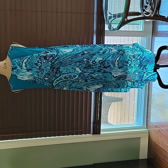 Kate & Mallory High Low Print Dress - Picture 5 of 8